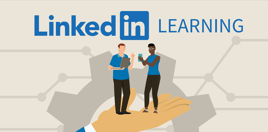 Linkedin Learning login page